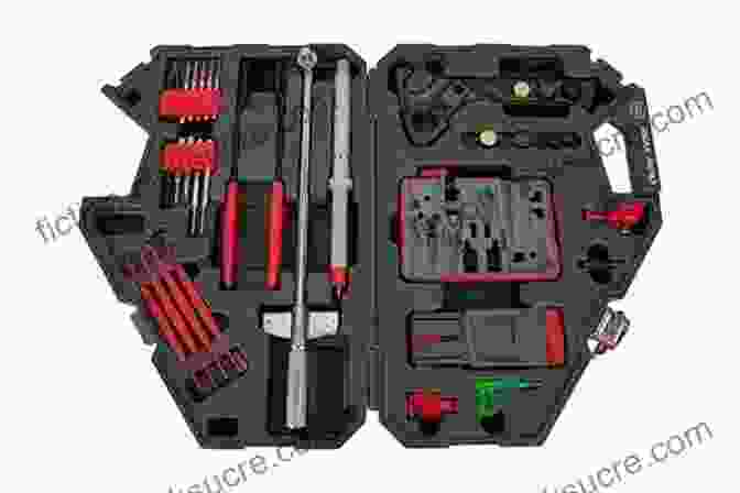 Assortment Of Tools Used In AR 15 Rifle Building AR 15 Rifle Builder S Manual: An Illustrated Step By Step Guide To Assembling The AR 15 Rifle