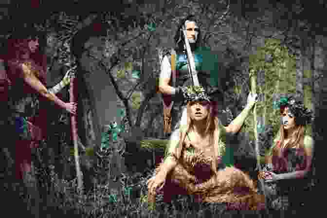 Elves, Fauns, And Fairies Gathered At A Sacred Grove, Their Hands Intertwined In A Symbol Of Unity And Harmony Secret Commonwealth Of Elves Fauns And Fairies