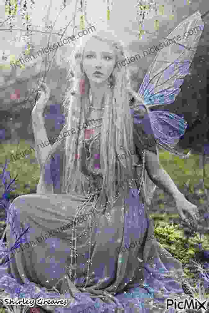 Ethereal Fairy Princess Surrounded By A Swirling Vortex Of Light And Stardust, Casting Spells With Her Delicate Wand Secret Commonwealth Of Elves Fauns And Fairies