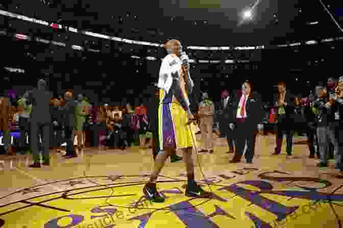 Kobe Bryant Embracing The Crowd After A Game 24 WORDS FOR KOBE