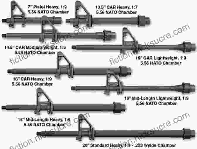 Variety Of AR 15 Barrels With Different Lengths And Profiles AR 15 Rifle Builder S Manual: An Illustrated Step By Step Guide To Assembling The AR 15 Rifle